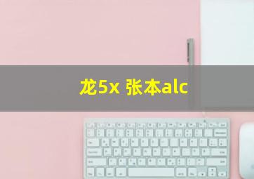 龙5x 张本alc